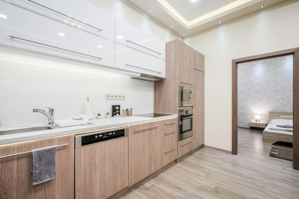 ブダペストSzalag Utca 6 Luxurious Flat Castle Districtアパートメント エクステリア 写真